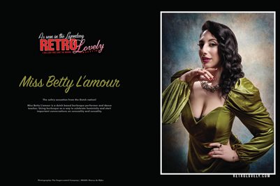Miss Betty L'amour Poster