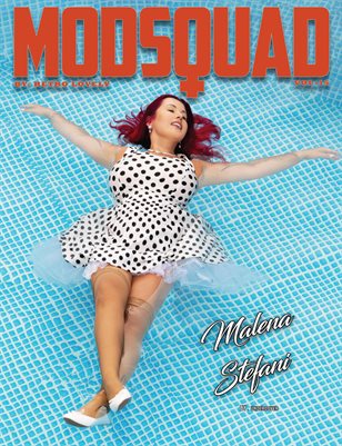 2025, Retro Lovely Modsquad VOL-15, Malena Stefani Cover.