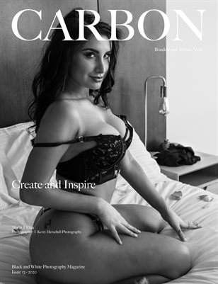 Carbon Black and White Photography Magazine - Art Nude and Boudoir Edition 13
