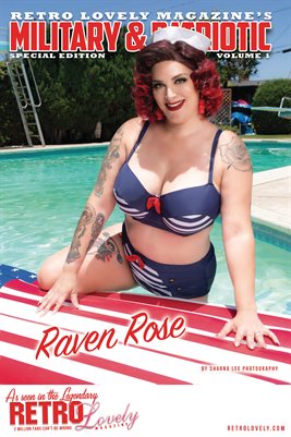 Patriotic & Military 2021 Vol.1 – Raven Rose Cover Poster