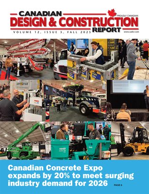 Canadian Design and Construction Report (Fall 2025)
