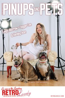 2026_Retro Lovely, PinupPets_VOL-04, Leigh Morrow Cover Poster.