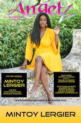 ENCHANTED ANGELZ MAGAZINE COVER POSTER - Cover Poster Mintoy Lergier - September 2021