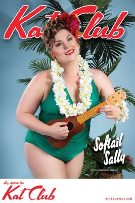 Kat Club No.78 – Softail Sally Cover Poster