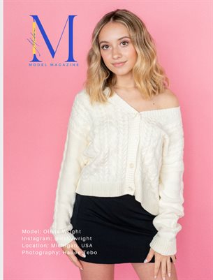 M Model Magazine Olivia Wright Young Adults Models