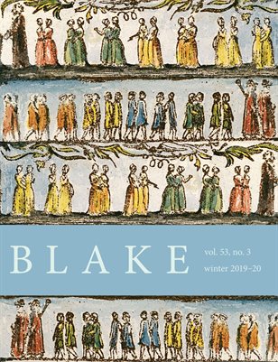 Blake/An Illustrated Quarterly vol. 53, no. 3 (winter 2019-20)