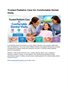 Trusted Pediatric Care for Comfortable Dental Visits 