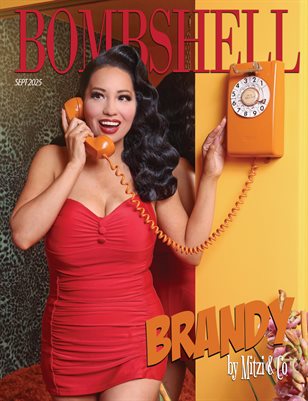 BOMBSHELL Magazine September 2025 - Brandy Cover