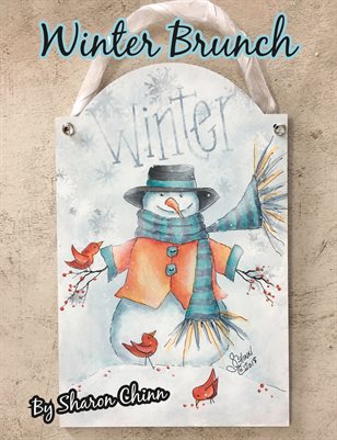 Winter Brunch Painting Pattern Tutorial by Sharon Chinn SC18009