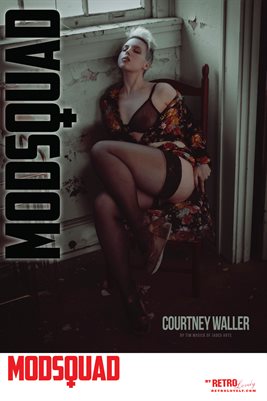 MODSQUAD No.1 – Courtney Waller Cover Poster