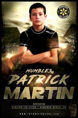 Patrick Martin Gold Poster