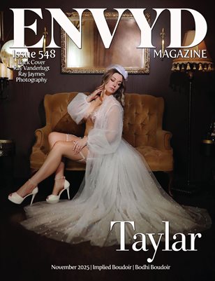 ENVYD Magazine Issue 548 November Implied Boudoir