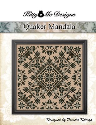 Quaker Mandala Counted Cross Stitch Pattern