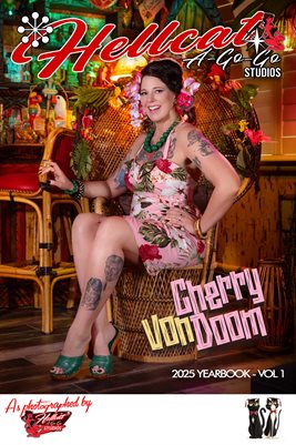 Hellcat A-Go-Go Yearbook 2025 Vol 1 Cherry Von Doom Cover Poster