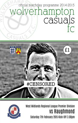 Wolverhampton Casuals v Haughmond 7/2/15