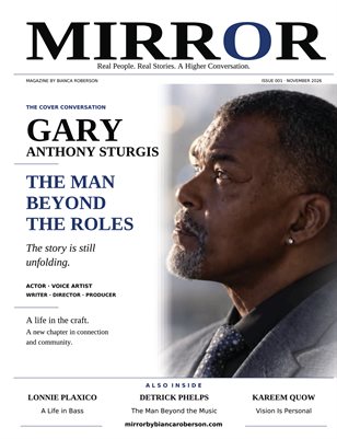 MIRROR Magazine - Issue 001 - Gary Anthony Sturgis Cover Edition 