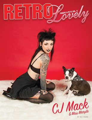 Pinups and Pets Volume No.5 – CJ Mack and Miss Marple Cover