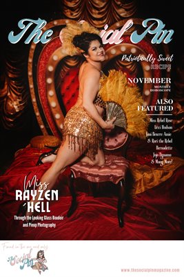 The Social Pin | Issue 95 | Miss Rayzen Hell Poster