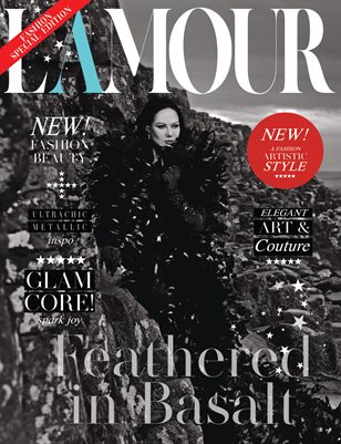 L´Amour Magazine_Feathered in Basalt.