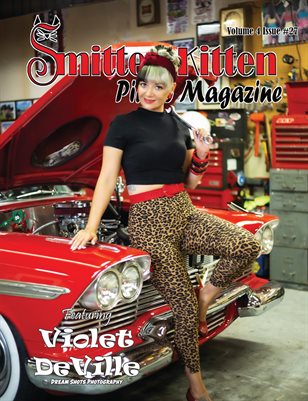 Smitten Kitten Pinup Magazine Violet DeVille Cover 3 Volume 4 Issue 27