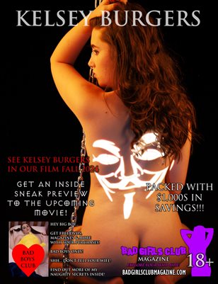 Kelsey Burgers - Sexy Busty Nude Naked Barely Legal Babe Shows Off Her Body with this Creative Light Tattoo