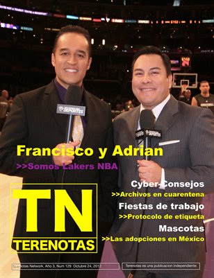 Francisco y Adrian... Somos Lakers NBA