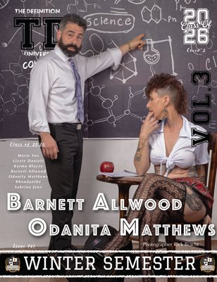 The Definition University Barnett Allwood - Odanita Mathews Winter Semester vol 3 issue 781 Cover 2
