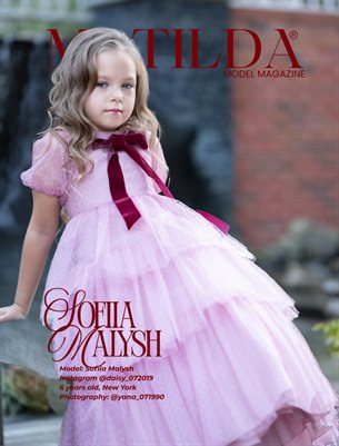 Matilda Magazine Jan 2026 Kids Weekly Issue Cover Sofiia Malysh