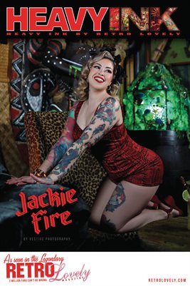 Heavy Ink No.7 – Jackie Fire Cover Poster