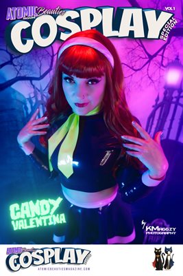 Atomic Beauties Magazine: Cosplay Special Edition Vol 1 Candy Valentina Cover Poster