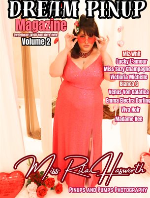 Miss Rita Hasworth Cover Pinups and Pumps photography Sweethearts wish you were here Volume 2 Cover 