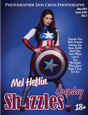 Shazzles Cosplay Issue #103 VOL 2 Cover Model Mel Heflin