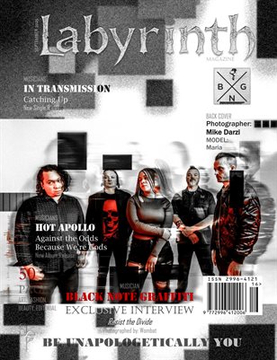 Labyrinth Magazine September 2025 issue Featuring BLACK NOTE GRAFFITI