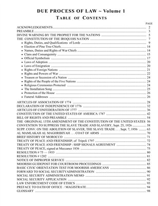 Due Process of Law vol.1
