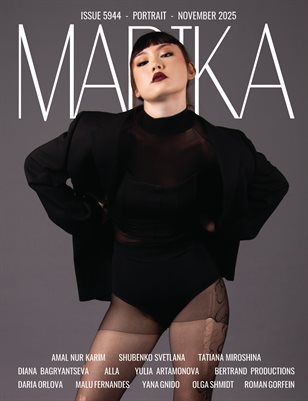 MARIKA MAGAZINE PORTRAIT (ISSUE 5944 - NOVEMBER)