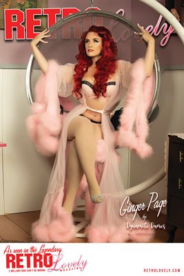 Retro Lovely No.59 – Ginger Page Cover Poster