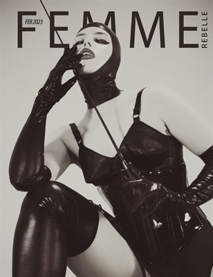 Femme Rebelle Magazine February 2023 REGULAR ISSUE - Jaded Arts Cover