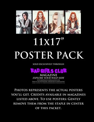 Conquer - The Viking Warrioress of iModelZone Poster Pack