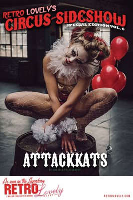 Circus & Sideshow 2021 Vol.6 – Attackkats Cover Poster