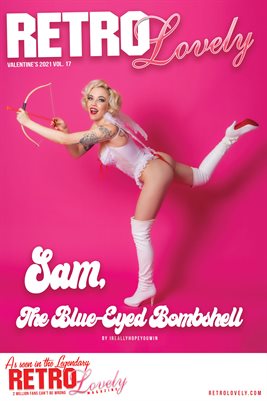 Sam, The Blue-Eyed Bombshell Cover Poster