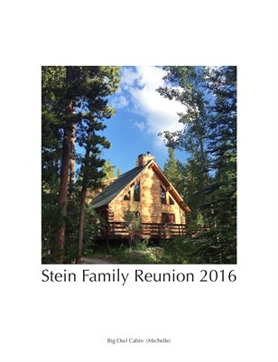 Stein Family Reunion 2016