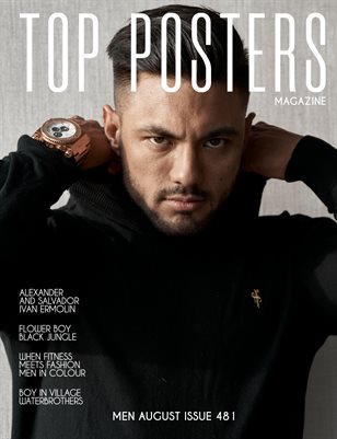 TOP POSTERS MAGAZINE- MEN AUGUST (Vol 481)