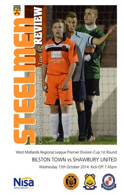 Bilston Town v Shawbury United League Cup 15/10/14
