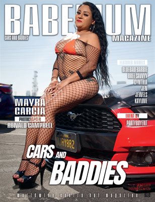 MAYRA GARCIA - BABEDIUM MAGAZINE | CARS AND BADDIES ISSUE VOLUME TWO