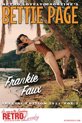 Bettie Page 2021 VOL.2 – Frankie Faux Cover Poster