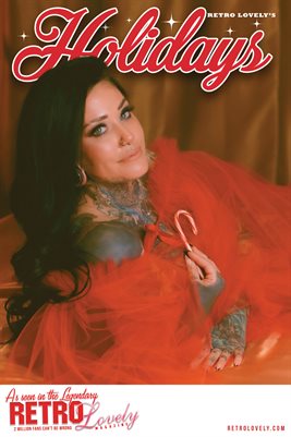 2024 Retro Lovely, Holidays Issue VOL-07 J. Sill Cover Poster