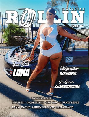 Rollin Magazine Issue 117 Cover Model Lana