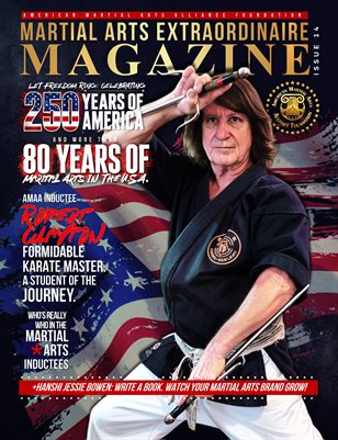 Martial Arts Extraordinaire Magazine Issue 14 Robert Clayton
