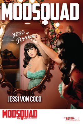 MODSQUAD No.3 – Jessi Von Coco Cover Poster