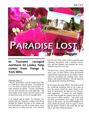 Errol Paulicpulle - Paradise Lost